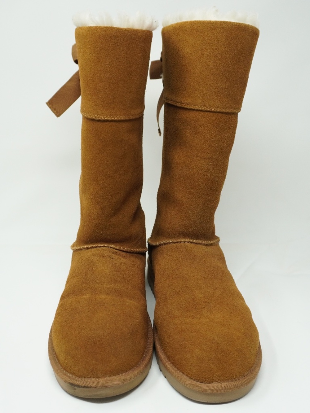 Koolaburra by UGG Andrah Tall Suede Boot in Chestnut - Picture 2 of 5